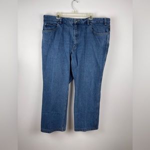 Duluth Trading Co Men’s  Ballroom Relaxed Fit Jeans Size 44 X 28 Med Wash